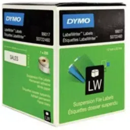 Dymo White Suspension File Label S0722460-44