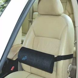 SALO ORTHOTICS Spine Lumber Roll Cushion D- Shape For Lower Back Pain Car Seat & Office Chair-31