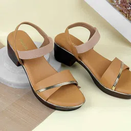 Mochi Embellished Block Pumps-25
