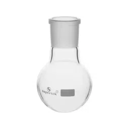 Supertek 250 ml Round Bottom Spare Flask Clear Borosilicate Glass 3.3 for Soxhlet Extraction Apparatus, 15.201.0075-SOX image 2