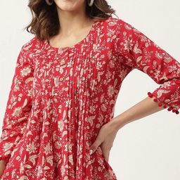 AAFAMI Floral Print Cotton Top-image-70