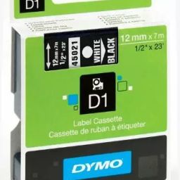 Dymo S0720610 Tape 12mm x 7m Black on White-image-55