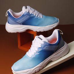 Killer Oxford Men Woven Design Lightweight Lace-Ups Sneakers-image-6
