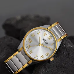 CARLOS PHILIP Men Stainless Steel Analogue Watch Aether RSG 11 Silver IGP TT-49