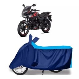 Auto Pearl Two Wheeler Cover for Bajaj Pulsar 220 - Cyan, Blue-image-39