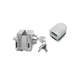 Core Stainless Steel Glass To Glass Door Lock Without Cutout CWCL-7-picture-23