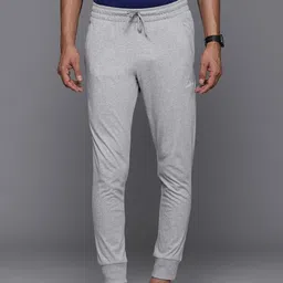 ADIDAS Men Small Logo Single Jersey Tapered Cuff Joggers-image-68
