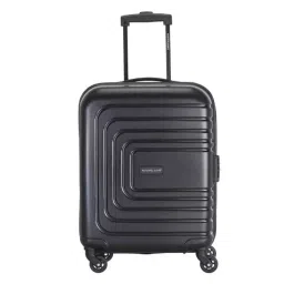 Kamiliant by American Tourister Kam Martial Hard Luggage Bag 55 cm Black 4 Wheels 360° Spinner Smooth and Silent Wheels with Multi Step trolley Handle-image-28