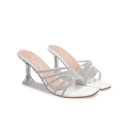 Shoetopia Embellished Party Stiletto Sandals-47