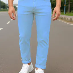 RAGZO Men Slim Fit Mid-Rise Stretchable Jeans-picture-28