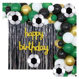 Party Anthem Happy Birthday Balloons Set Football Theme Multicolour - Pack of 110-image-87