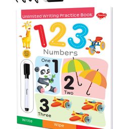 Reusable Wipe and Clean Book 123 Numbers - English-5