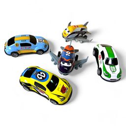 Planet of Toys Pull Back Light Alloy Iron Super Sports Car  High-Speed Action with LED Lights and Realistic Engine Sounds  Perfect for Kids and Collectors-4