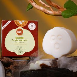 ROOT and SOIL Tender Coconut Bathing Bar | Refreshes & Hydrates Baby Skin | 0+ m | 100 g-image-40