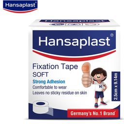 Hansaplast Soft Fixation Tape for Wound Dressing - White-23