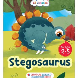 Lil Legends: Padded Books, Dino - I am a Stegosaurus - English-image-84