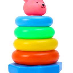 Ratnas Teddy Stacking Ring Toy (Color May Vary) image 2