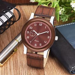 CSAMON Men Dial & Textured Straps Analogue Watch B9050 C1001BRO Aeviyo Silm L-image-74