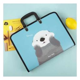 Sanjary File Folder Big Size Professional File Storage Bag Travel File Organizer Bag Artist Certificate File Holder Color & Print May Vary image 3