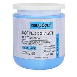 Keralooks professional Biotin & Collagen Hair Repair Mask - 800 ml-15