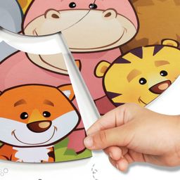 Intelliskills 2-in-1 Activity Spy Toy Detective Board Game with Flashcards, Pegs and Jungle Animals Puzzle - 53 Pieces image 5