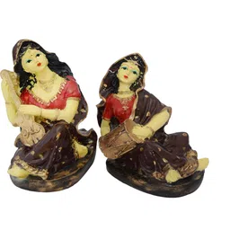 Aura 4 to 8 inches Red Figurine Showpiece-image-63