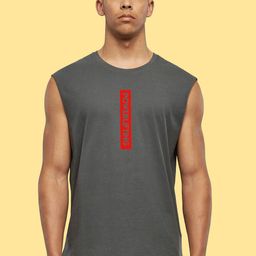 GSPO Printed Cotton Round Neck Gym Vest Y-V-PWR-DGrey-image-73