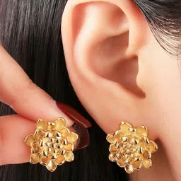 DIVASTRI Floral Studs Earrings image 5