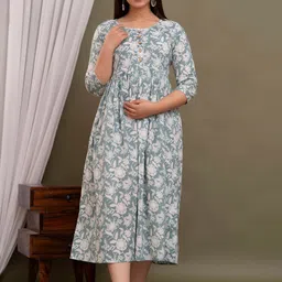 MURLI KURTI Women Printed Thread Work Anarkali Kurta-image-82