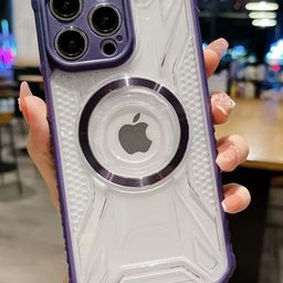 Luxury Kase LK108 Solid iPhone 13 Pro Soft Silicone Frame PC Transparent Back Case-4
