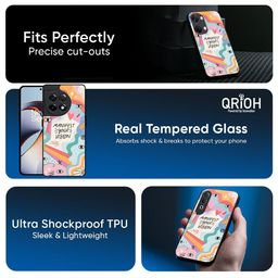 QRIOH Typography Printed Oneplus Nord 2 Back Case Mobile Accessories image 3