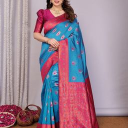 AVANTIKA FASHION Woven Design Zari Banarasi Saree-picture-41