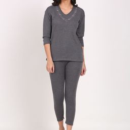 TOUCH WOOL Embroidered Cotton Thermal Set-image-98