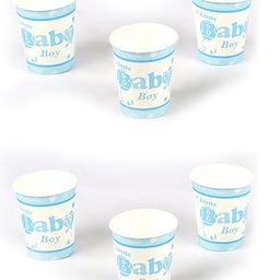 Funcart Little Boy Theme Paper Cups Blue Pack of 6 - 266 ml each-13