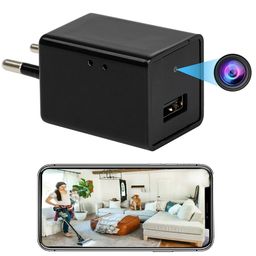 IFITech IFIADPTCAMWiFi 1080P HD USB WiFi Hidden Charger Camera - Black-21