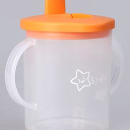 Twin Handle Sipper Cup With Spout Orange - 270 ml-23