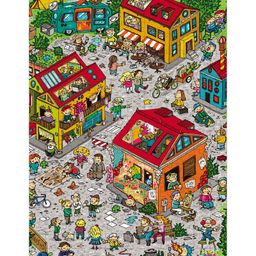 Webby City Life Illustration Wooden Jigsaw Puzzle - 252 Pieces-image-30