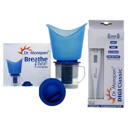 Dr Morepen VP 06 Breathe Free Vaporizer & MT-100 Digi Classic Thermometer-8