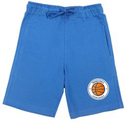 Wear Your Mind Graphic Basketball Print Shorts - Royal Blue-image-23