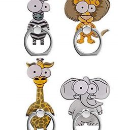 KolorFish Mobile Phone Ring Grip Holder Multicolor - Pack Of 4-picture-17