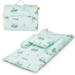 Portable Cotton Baby Bedding Set for New Born Babies with Cushion Pillow Carry Bed Crib Bedding-27