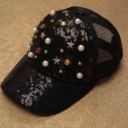One Friday Girls Embroidered Baseball Cap-45