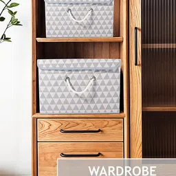 Kuber Industries Grey Set of 6 Reusable Drawer Organiser Organisers image 2