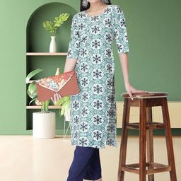Ethnic basket Women Multicoloured Kurtas-picture-23