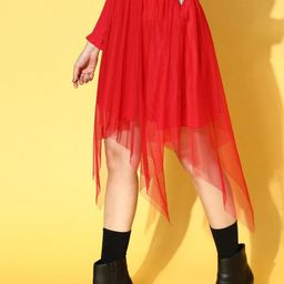Moda Rapido Pleated Midi Skirt-image-36