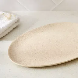 Home Centre Beige Solid Matte Soap Dish-7