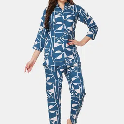 Fabme Printed Shirt With Trousers Co-Ords-image-21