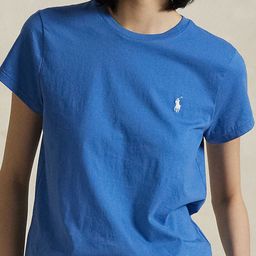 Polo Ralph Lauren Round Neck Pure Cotton Applique Slim-Fit T-Shirt-image-5