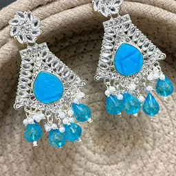 TANLOOMS Triangular Drop Earrings image 2