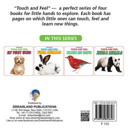 dreamland publications Dreamland My First Word Touch and Feel Book to Help Children Learn Different Textures image 2